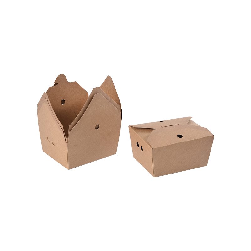 Wadah Makanan Kotak Bawa Pulang Kertas Kraft
