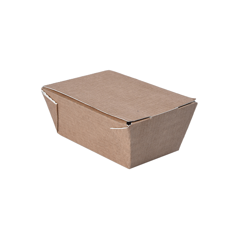 Kotak Makan Siang Karton Kraft Bergelombang