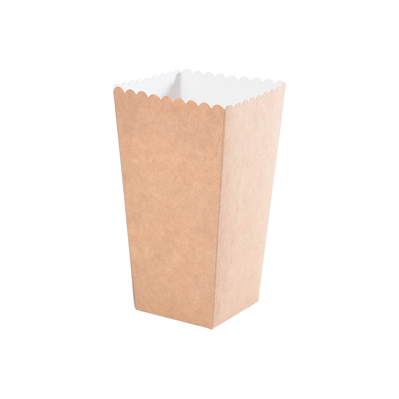 Kotak Popcorn Kraft, Kotak Popcorn Mini untuk Dekorasi Malam Film